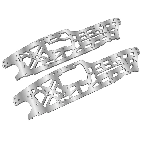 2017 Flux XL Chassis Plates only - 3mm - ALZA Racing