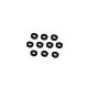 Shims 4mm shaft