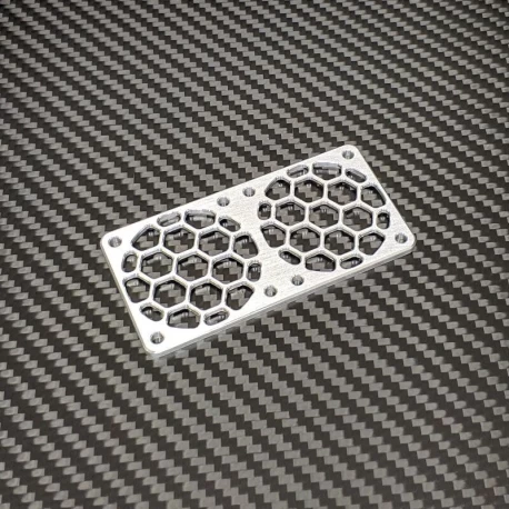 Dual 40mm Aluminium Fan Cover